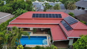 ติดตั้งโซล่าเซลล์บ้านพักอาศัยทับสะแก