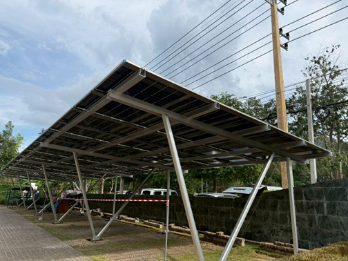 ติดตั้งโซล่าเซลล์บ้านพักอาศัยธงชัย